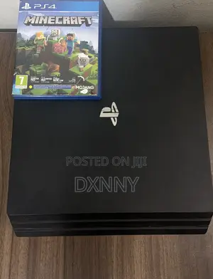 Uk Used Ps4 Pro With Controller and Minecraft