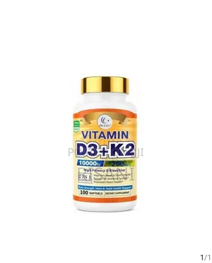 Vitamin D3+ 10,000iu by 100 Softgels