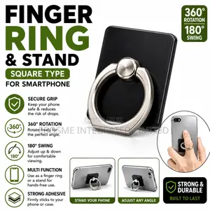 Phone Finger Ring and Stand