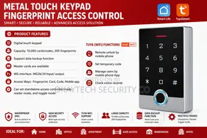 Fingerprint Tuya Wifi Waterproof Reader , Standalone Reader