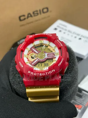 Casio G-Shock Ga-110 Series Water-Resistant Digital Unisex Wristwatch