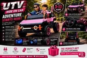 Make Your Children Birthday Unforgettable With Pink Ride-on Vtu Car
