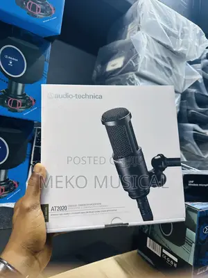 Audio-Technica At2020 Cardioid Condenser Studio XLR Microphone