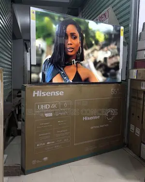Hisense 55 Inches Uhd Bluetooth Smart Tv | His 55a6q