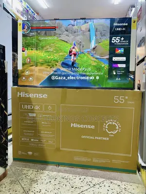 Hisense 55inch Uhd Smart Tv With Bluetooth Connectivity | His 55a6q