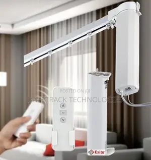 Smart Curtain Motor With 4.2m Rail Track, Wifi Remote Control