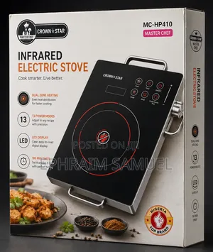 Master Chef Infrared Electric Cooker/Stove