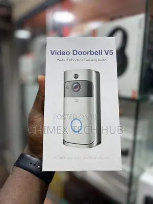 Video Doorbell V5 Wi-Fi / Hd Video / Two-Way Audio