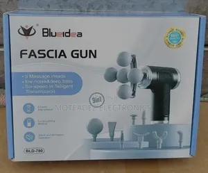 Blueidea (9in1) Deep Muscle Pain Relief Fascial Gun Massager