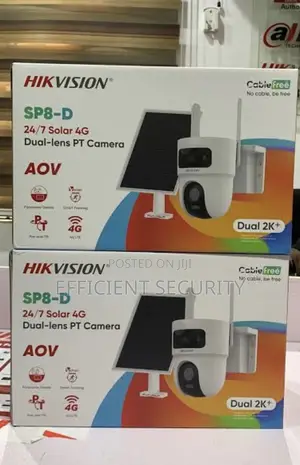 Hikvision Dual Lens 4mp Solar Powered Pt 4g