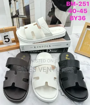 Classic Men's Fashion Slip-on Slippers