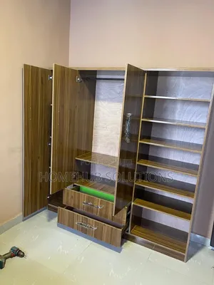 Brand New Family Size Wardrobe With Shoe and Bag Rack