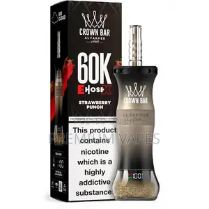 Al Fakher Crown Bar Puffs E-Hose X Rechargeable Disposable