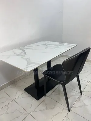 Dining Table / Modern Marble Top Table.