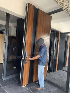 5ft By10ft Pivot Security Door With Smart Lock Technology Turkish Door