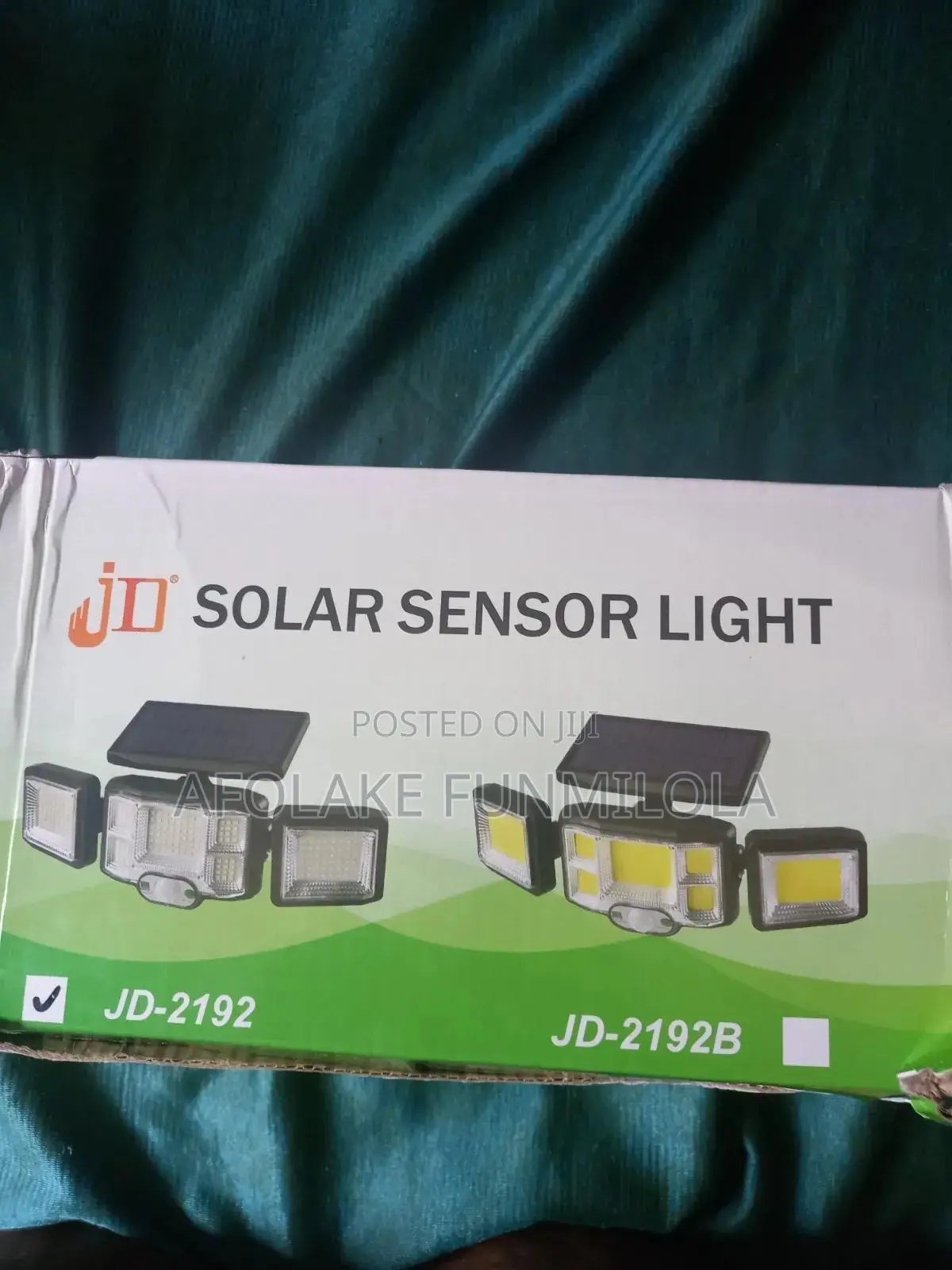 3 Head Solar Sensor Light
