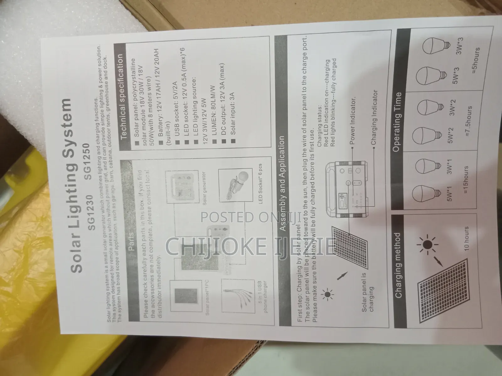 Solar Lighting Kits