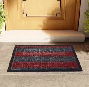 Heavy Duty Rubber Door Mat | Dustproof Indoor Outdoor Welcome Mat