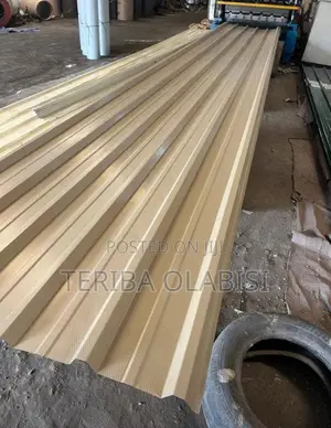 Ivory Beige Roofing Sheet