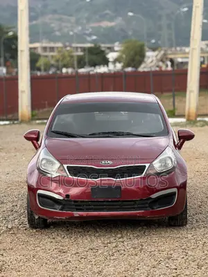 Kia Rio 2014 Maroon