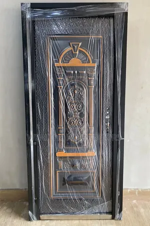 3ft by 7ft Italian Copper Security Door (Royal Design)