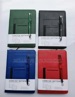 Personalized High-End Business Leather Hardcover A5 Promotional Note
