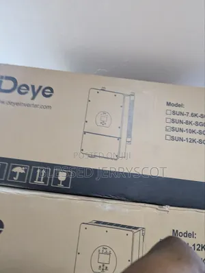 Deye 10kva 48v Hybrid Solar Inverters Available in Stock.