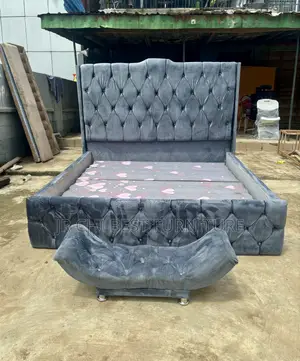 6 by 6 Tufted Wooden Bedframe of Lasting Quality