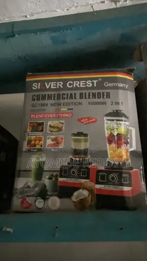 2 in 1 Silver Crest Electrical Blender (10000w)