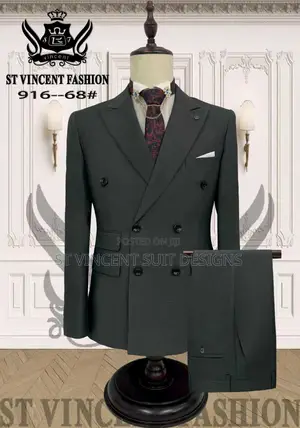 Grey Doublebreasted Suit