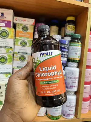 Now Chlorophyll Liquid 100mg Per Tea Spoon
