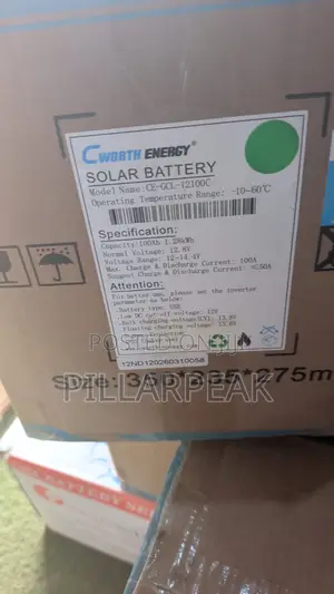Cworth 1.28kwh(12v) Lithium Battery