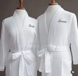 White Bathrobe