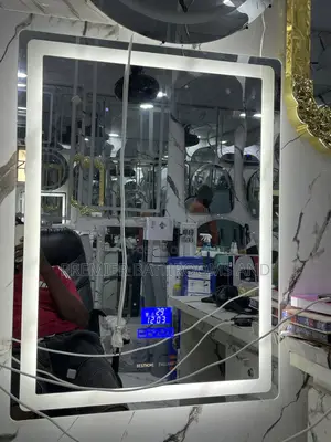 Bluetooth Speaker Mirror With Led Lights