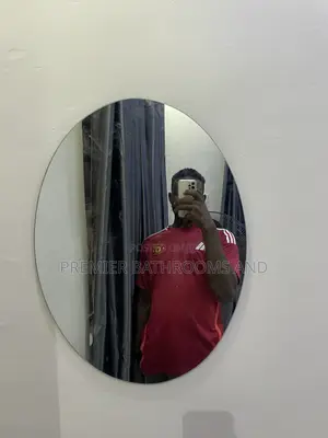 Small Bathroom Plain Mirror
