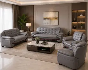Imported Contemporary Leather Sofa
