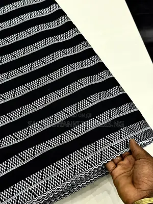 Men Lace Black White