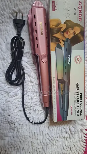 Sonar Sn-316 Professional Ceramic Hair Straightener – Fast Heating