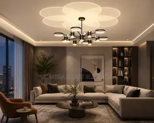 Modern Led Ceiling Chandelier Living Room Bedroom Starry Led Ceiling