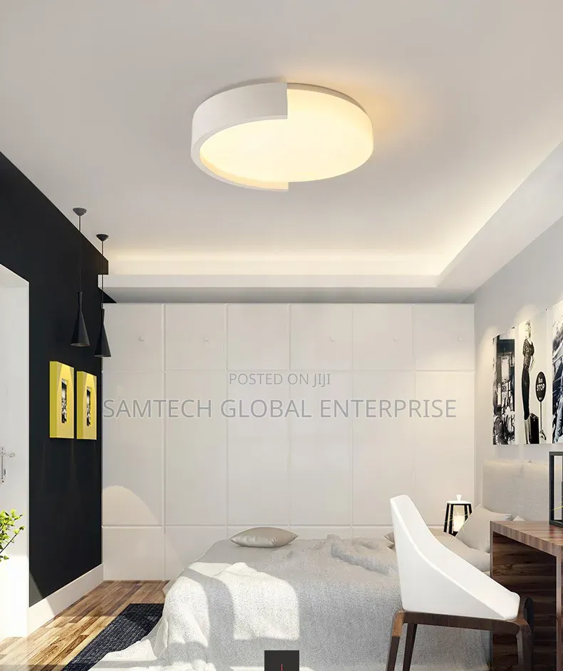 Modern Minimalist Led Ceiling Light – Elegant Flush Mount Design