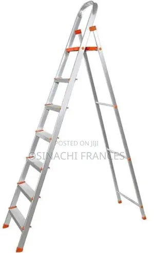 7 Step a Frome Aluminium Ladder  Original