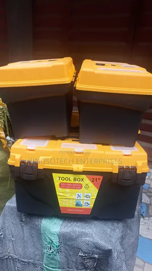 Plastic Empty Tools Box 21"