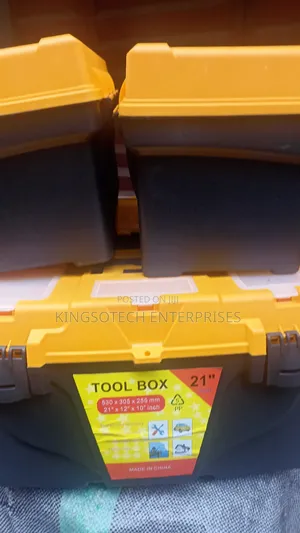 Plastic Empty Tools Box 21"