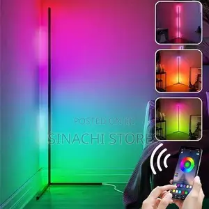 Minimalist Led Color Changing Corner Floor/Wall Lamp