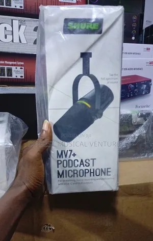 Shure Mv7+ Podcast Microphone