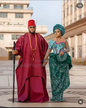 Emerald Beaded Bridal Gown Men’S Burgundy Traditional Set