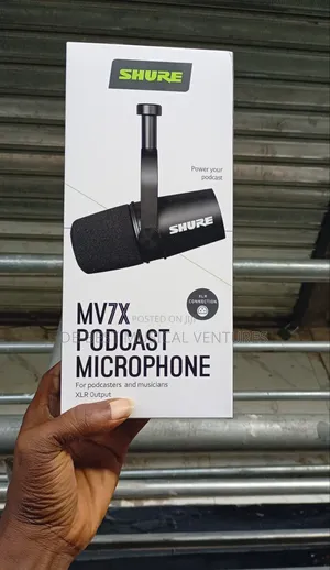 Shure Mv7x Podcast Microphone