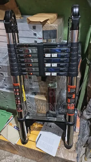 3.3m + 3.3m Double-Sided Telescopic Ladder
