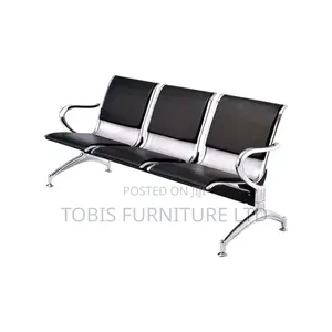 3-in-1 Airport Chair/Waiting Area Chair With Leather