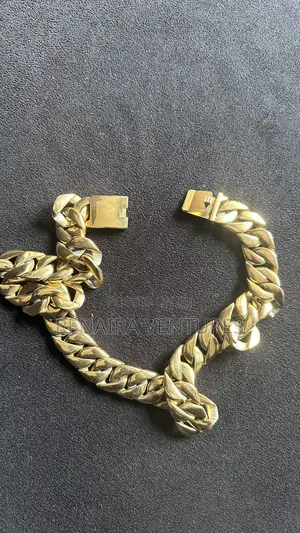 Gold-Tone Cuban Link Chain | Fashion Necklace | Unisex